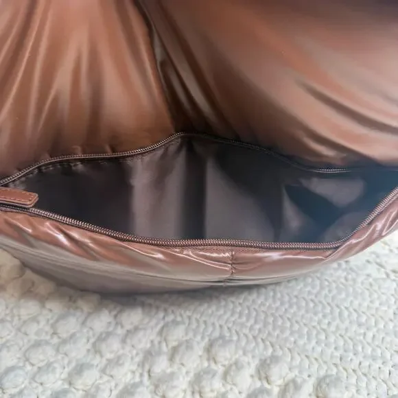 BEIS The Expandable Tote Maple Brown Retired Discontinued Bag Flawed - Picture 14 of 16